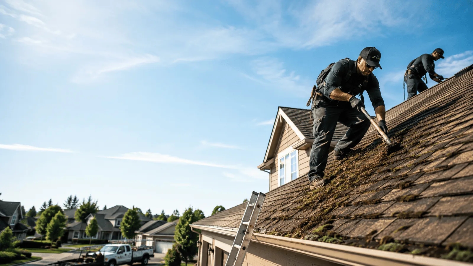 Roof Moss Removal in Rices Landing, PA near me